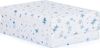 купить Детское постельное белье Chipolino MAT02205WHBL Матрас складной 60/120/6 white/blue stars в Кишинёве 