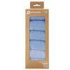 купить Аксессуар для самых маленьких Premaman PPS4F8-BLC-UNQ Set 6 prosopele Albastre, 25x25cm в Кишинёве 