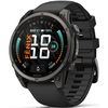 cumpără Ceas inteligent Garmin Fenix 9, 47mm, Carbon DLC, Black Band (010-04762-11) în Chișinău 