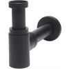 купить Сифон для кухонной мойки Wirquin Mini Lineis Black Touch 11/4 D32 30722857 в Кишинёве 