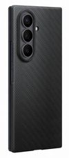 купить Чехол для смартфона Samsung EF-KF976 Galaxy Fold8 Ultra Carbon Magnet Case Black в Кишинёве 