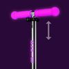 купить Самокат Micro MMD217 Mini Deluxe Glow LED Frosty Pink в Кишинёве 