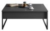 купить Журнальный столик Trendy Lux, Antracit, Negru 90x40x60cm в Кишинёве 