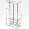 купить Шкаф Smartex (15872) N15 120cm St.Deschis+Kashemir в Кишинёве 