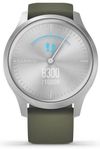 cumpără Fitness-tracker Garmin vivomove Style, S/E EU, Silver, Moss, Silicone în Chișinău 