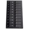 10-Bay SINGLE System External Enclosure Century "CRST1035U32CIS", USB3.2 Gen2 to 10x SATA 3.5" 