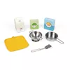 купить Игрушечная кухня и посуда Janod J06564 Kitchen Happy Day Playset в Кишинёве 