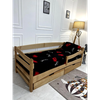 Кровать Goydalka Afina с ящиком (бук 190х80 см) 