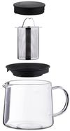 купить Чайник заварочный Ardesto AR0710FP Black Mars 1000ml в Кишинёве 