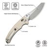 купить Нож походный Civivi C24050-2 Sixgill, lamă Nitro-V, G10, Crossbar Lock в Кишинёве 