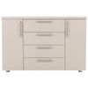 cumpără Comodă Mashtab S12315 Madrid 4 sertare Cashmere Dublă (1200x430x800) în Chișinău 