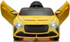 cumpără Mașină electrică pentru copii Kids car 8010317DR_Yellow Bentley Bacalar, 12V7AH, scaune din piele în Chișinău 