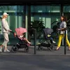 купить Детская коляска KinderKraft 2в1 Nea Platinum Gray в Кишинёве 