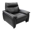 купить Кресло Deco Barton piele naturala Black (382) в Кишинёве 