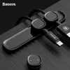 купить Офисный аксессуар Baseus ACWDJ-01 Organizer Peas Magnetic Cables Clip black в Кишинёве 