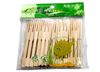 Set betisoare pentru aperitive 65buc, bambus, în pachet