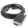 Cable HDMI to  VGA+3.5mm jack  1.8m  Cablexpert  male-male, V1.4, Black, A-HDMI-VGA-03-6 