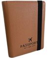 Обложка для паспорта Travel Brown 
