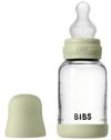 купить Поильник BIBS 50191250 Biberon din sticla anticolici Sage cu tetina din silicon 0+ luni, 120ml в Кишинёве 
