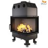 Каминная топка SAVEN Energy 75x50x47L/R Black (15,1 кВт) ECO - угловая, с левым/правым боковым стеклом