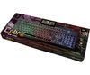 Gaming Keyboard Qumo Cobra, 12 Fn keys, Metal plate, Backlight, Black, USB 