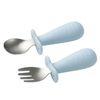 cumpără Seturi pentru hrănire bebelușilor BabyOno 1665/01 Lingura si furculita din otel inoxidabil Blue în Chișinău 
