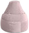 купить Кресло-мешок BeanBag BM5900, Люкс из велюра, XL, пудра в Кишинёве 
