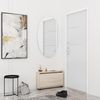 cumpără Raft pentru încălțăminte Mobildor-Lux Leo Slim 90x16x47H cm Sonoma în Chișinău 