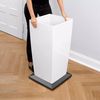 cumpără Ghiveci pentru flori Lechuza Cubico Premium 30, White în Chișinău 