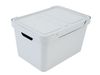 Container cu capac Econova Luxe 18l, 38X27.6X22cm, gri deschis