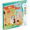 cumpără Puzzle Djeco DJ01480 Puzzle din lemn in 3 nivele Cabana Iepurasului în Chișinău 