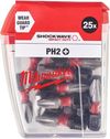 cumpără Set de tubulare, bite, duze Milwaukee 4932430853 biti pentru surubelnite Shockwave Ph2 25mm 25x în Chișinău 