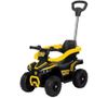 купить Толокар Chipolino ROCATVH02502YE ATV с ручкой yellow в Кишинёве 
