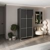 купить Шкаф my-STYLE C10H0T01BM02-U13, 100x200, антрацит в Кишинёве 