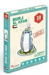 купить Конструктор Cubik Fun S3007h 3D puzzle Burj Al Arab, 17 elemente в Кишинёве 
