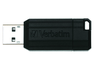 купить 16GB USB Flash Drive Verbatim PinStripe Black 16GB, USB 2.0, 49063 (memorie portabila Flash USB/внешний накопитель флеш память USB) в Кишинёве 
