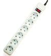 Surge  Protector Gembird SPG6-B-10C, 6 Sockets, 3.0m, up to 250V AC, 16 A, safety class IP20, Grey 