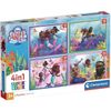 cumpără Puzzle Clementoni Puzzle 4în 1 Disney Ariel (21533) în Chișinău 