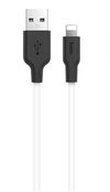 Hoco X21 Silicone lightning charging cable 