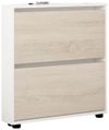 купить Полка для обуви Mobildor-Lux Leo Slim 50x16x86H cm White/Sonoma в Кишинёве 