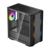 купить Корпус для ПК Deepcool CC360 ARGB Micro-ATX Case Black в Кишинёве 