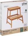 cumpără Scaun 5five 55775 Scara-taburet 2 niveluri 43x43x46.8cm, bambus în Chișinău 