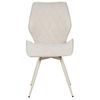 cumpără Scaun Interdepo ALICE, White Chenille ,Ножки Бежевые în Chișinău 