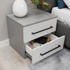 cumpără Noptieră Bayro Serenity 550x500x450 серый асфальт фасад серый în Chișinău 