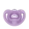 Пустышка силиконовая ортодонтическая NUK Sensitive (6-18 мес) violet 