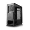 Case ATX Deepcool MATREXX 50, w/o PSU, Rear 1x120, Dual 4mm Tempered Glass, USB3.0, Black 