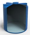 cumpără Duș de vară Uniplast 37097 Rezervor apa 7500 L vertical, oval (albastru) cu stut în Chișinău 