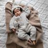 купить Комплект подушек и одеял Zaffiro Плед 100x150 100% wool - Lamb Brown в Кишинёве 