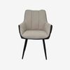 купить Комплект стол и стулья Evelin di Costacurta стол DT-533R B + 4 стула QT-227B UF885-13 (Light grey)/UF885-15 (Dark grey) в Кишинёве 