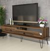 cumpără Comodă TV Trendy Ekol, Nuc 145x45x40cm în Chișinău 